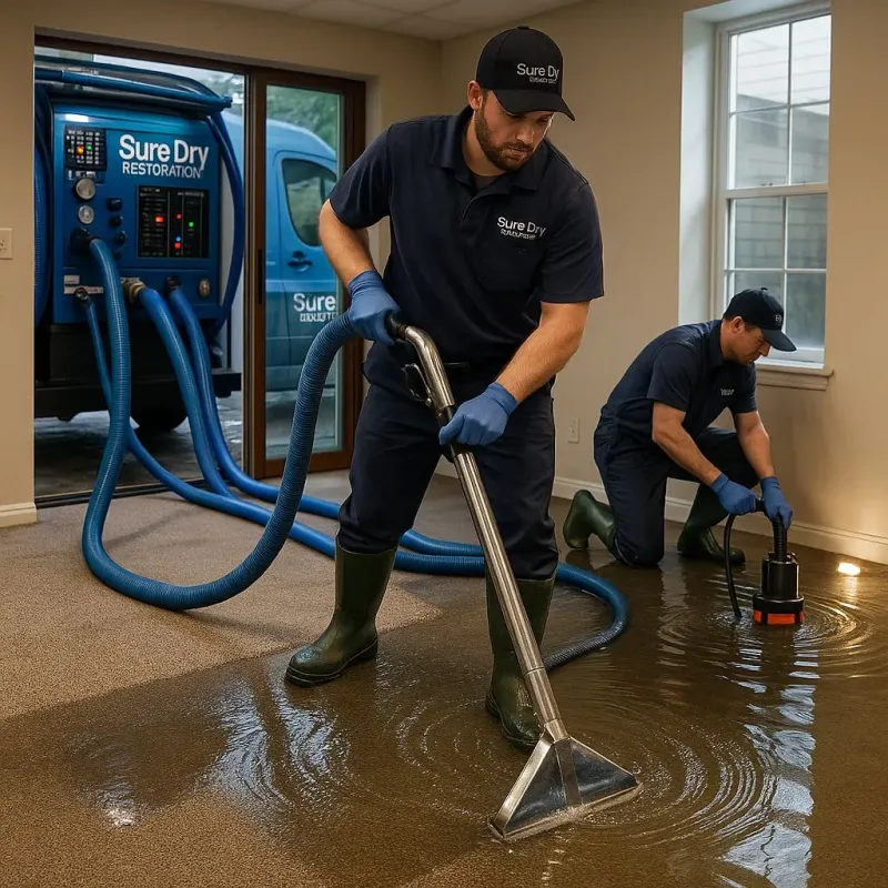 Water Extraction and Removal process in Lake Catherine, IL